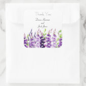 Paars Waterverf Lavender Stickers (Tas)