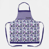 Paars Waterverf Schort (Voorkant)