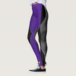 Paars Web Leggings