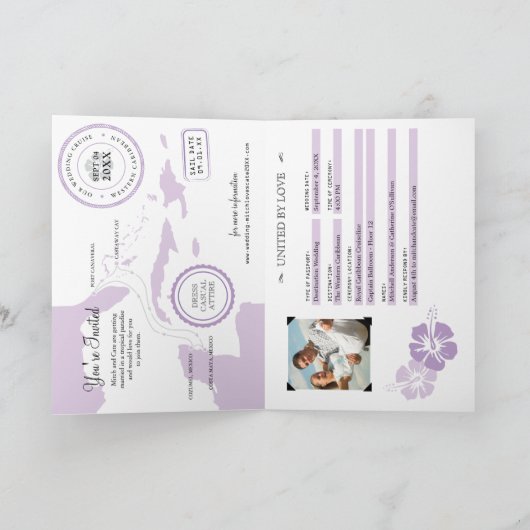 Paars Western Caraïbisch kruisingspasje I (Binnen)