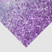 Paars White Glitz Glitter Tissuepapier (Detail)