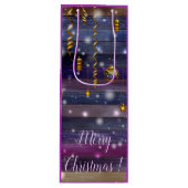 Paars Wijn Cadeautas (Voorkant)