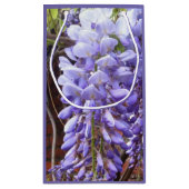 Paars Wisteria Blossom Klein Cadeauzakje (Achterkant)