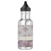 Paars Wisteria met Monogram Waterfles (Rechts)