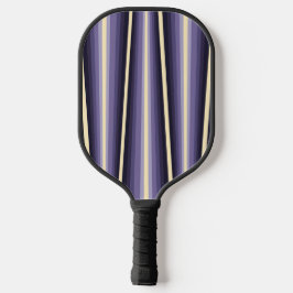 Paars Wit Chevron Patroon Pickleball Paddle