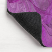 Paars & Wit Fractal Muismat (Hoek)