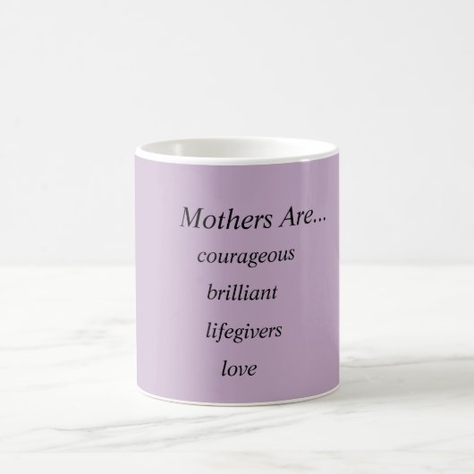 Paars/wit Koffiemok (Center)