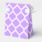 Paars wit patroon dankzij cadeaudoos bedankdoosjes (Achterkant)