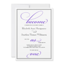 Paars wordt een Christelijke uitnodiging tot huwel