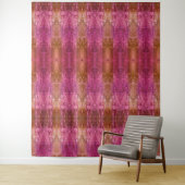 Paars X 1974 Ikat 8 Wandkleed (In situ)