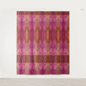 Paars X 1974 Ikat 8 Wandkleed (Voorkant)