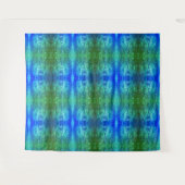 Paars X GL Ikat 6 Wandkleed (Voorkant (horizontaal))