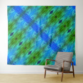 Paars X GL Ikat 7 Wandkleed (In Situ (horizontaal))