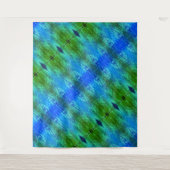 Paars X GL Ikat 7 Wandkleed (Voorkant)