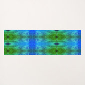 Paars X GL Ikat 7 Yogamat (Achterkant (horizontaal))