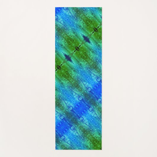 Paars X GL Ikat 7 Yogamat (Voorkant)