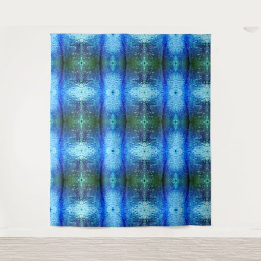 Paars X GL Ikat ook Wandkleed (Voorkant)