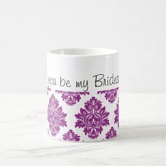 Paars Zal je mijn Bridesmaid koffiemok zijn?
