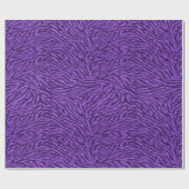 Paars Zebra verlooppapier Cadeaupapier (Vlak)