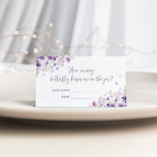 Paars zilver raden hoeveel vlinderkussens er zijn informatiekaartje