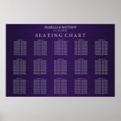 Paars - Zitkaart Poster (Voorkant)