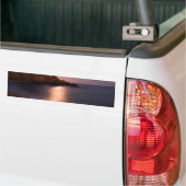 Paars Zonnestrand Catalonië, Spanje Bumpersticker (Op Truck)