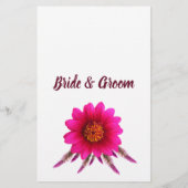 Paars zou liever een Vrijgezellenfeest-game-kaart  Flyer (Achterkant)