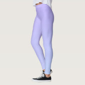 Paarsblauwe Gradiënt  Leggings (Links)