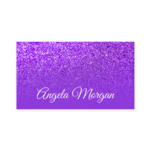 Paarsblauwe Paarse Ombre Glitter Foto