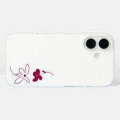 paarse 01 Case-Mate iPhone case (Achterkant (horizontaal))