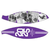 Paarse 2025 Afstuderen Senior 4 Foto Basketbal (Panelen)