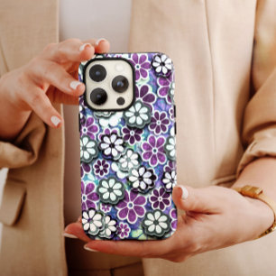 Paarse 60s Hippie iPhone   60s Hippie iPhone 13 Case-Mate iPhone Case