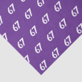 Paarse 67 Meme  Tissuepapier (Detail)
