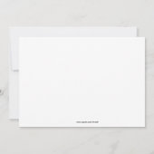 Paarse 70ste verjaardagsuitnodigingen kaart (Achterkant)