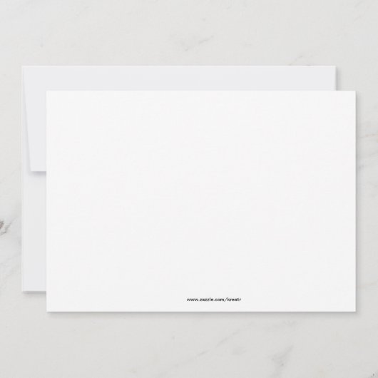 Paarse 70ste verjaardagsuitnodigingen kaart (Achterkant)