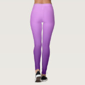 Paarse aangepaste Leggings (Achterkant)