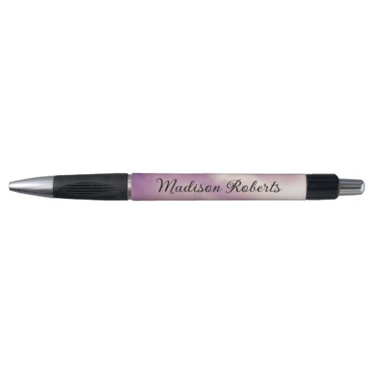 Paarse aangepaste naam pen (Voorkant)