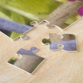 Paarse aanjager Puzzle Legpuzzel (Zijkant)