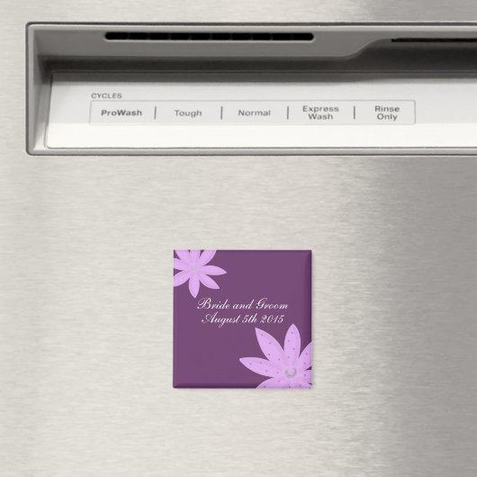 Paarse aanjager Sla de datum op Magneet (Insitu (Vaatwasser))