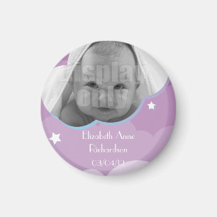 Paarse aanpasbare baby magneet