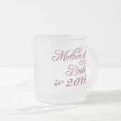 Paarse, aanpasbare moeder van bruid uit mok (Voorkant rechts)