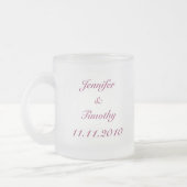 Paarse, aanpasbare moeder van bruid uit mok (Links)