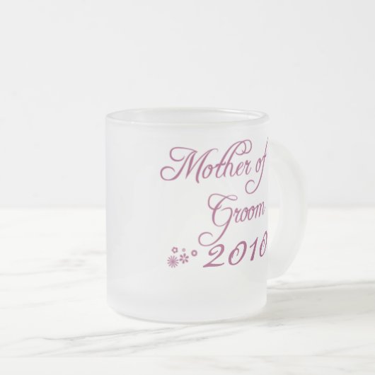 Paarse, aanpasbare moeder van groom uit de mok (Voorkant rechts)