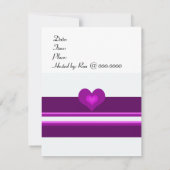 Paarse aantekening met uitnodiging tot het indiene (Achterkant)