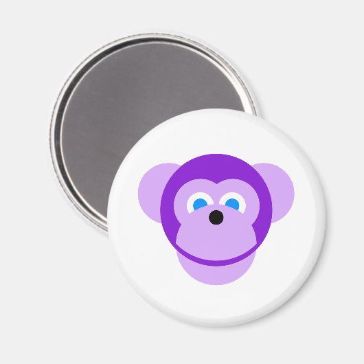 paarse aap magneet (Voorkant / Achterkant)