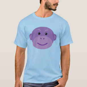 Paarse aap t-shirt