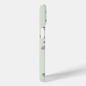 Paarse Aardbeien Patroon Case-Mate iPhone Case (Achterkant / Rechts)