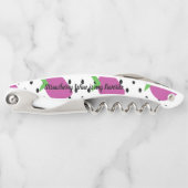 Paarse aardbeienboomgaard (Black Seeds Fruit Patte Kurkentrekker (Voorkant)