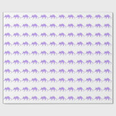 Paarse Aardvark Cadeaupapier (Vlak)