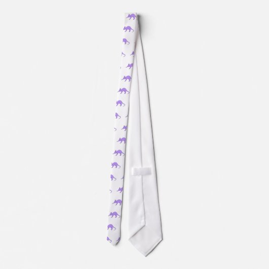 Paarse Aardvark Stropdas (Achterkant)
